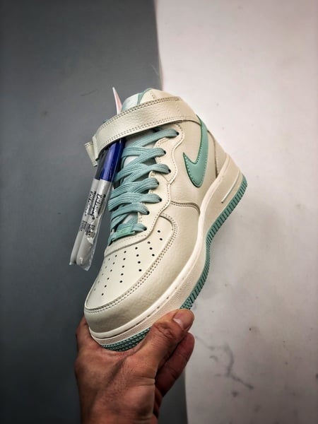 Air Force 1 07 Mid Azul Gelo Caneta - Vista 5