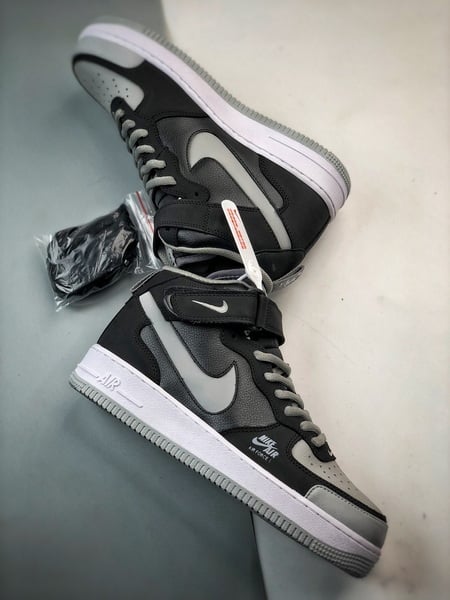 Air Force 1 07 Mid Sombra Cinzenta Reflexo Anjo - Vista 6