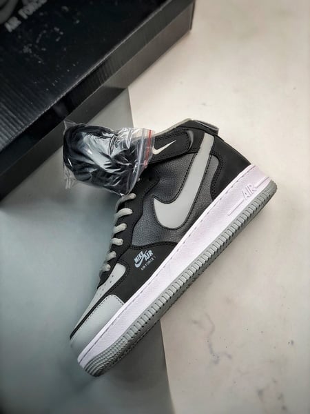 Air Force 1 07 Mid Sombra Cinzenta Reflexo Anjo - Vista 8