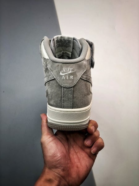 Air Force 1 07 Mid Cinzento Lavanda - Vista 8