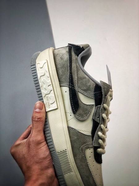 Air Force 1 Fontanka Desconstruido Vintage Cinzento e Preto - Vista 2
