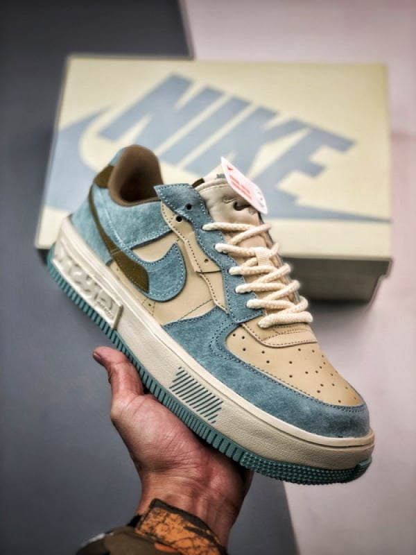 Air Force 1 Fontanka Desconstruido Vintage Azul - Vista 1