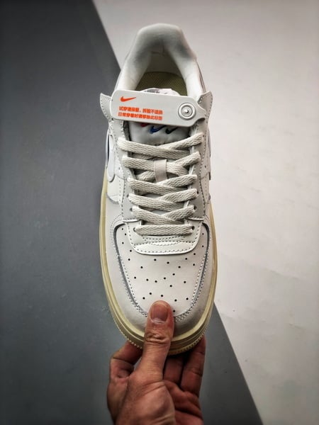 Air Force 1 Fontanka Desconstruido Cinzento Claro - Vista 4