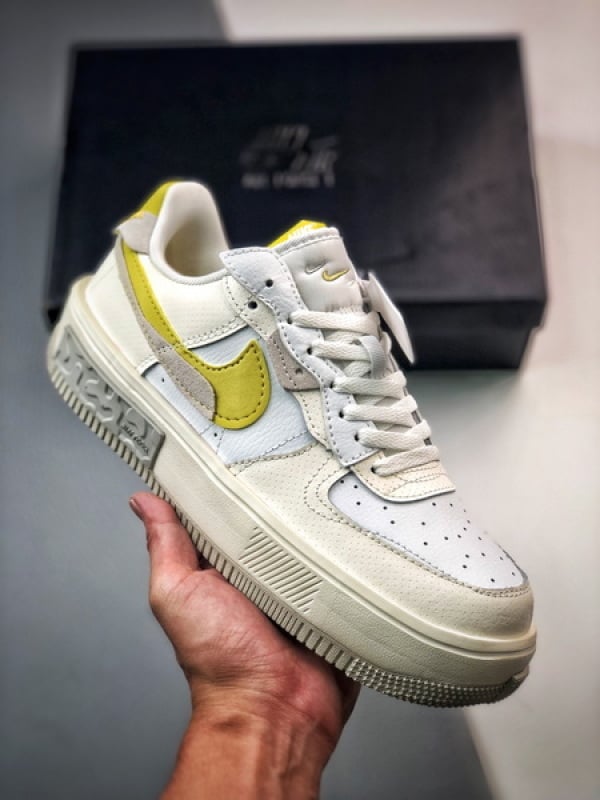 Air Force 1 Fontanka Desconstruido Branco e Limao - Vista 1