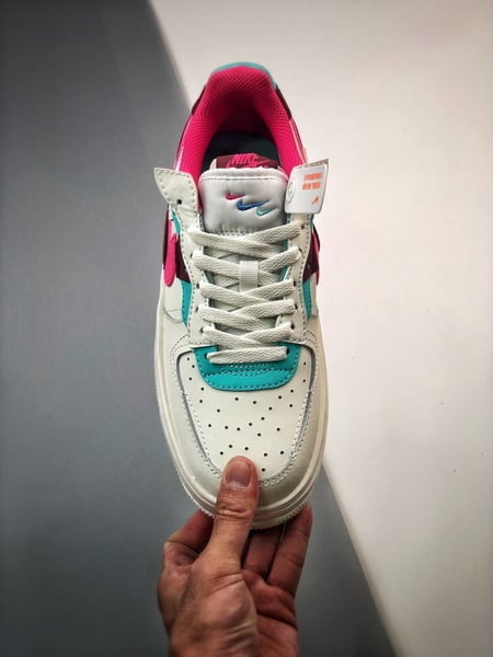 Air Force 1 Fontanka Desconstruido Branco e Roxo - Vista 4