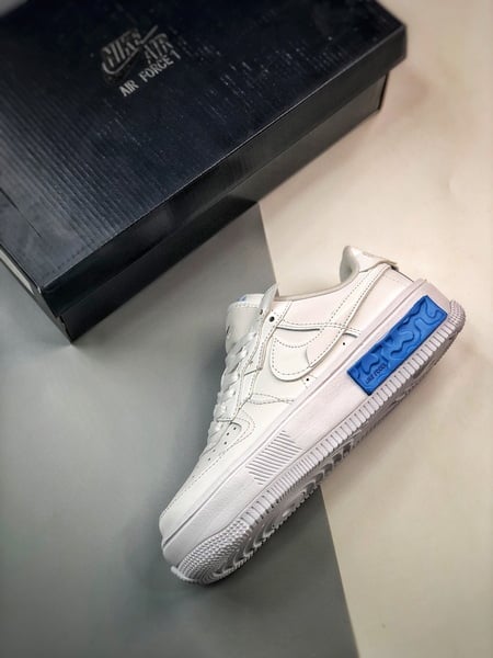 Air Force 1 Fontanka Desconstruido Branco e Azul - Vista 7