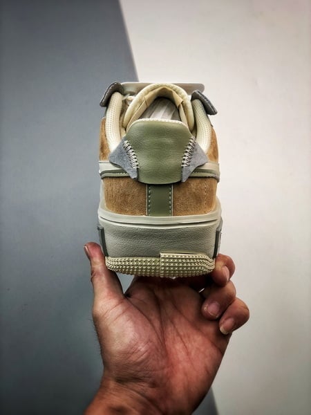 Air Force 1 Fontanka Desconstruido Bege Azul e Marrom - Vista 3