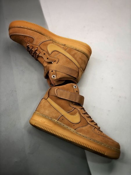 Air Force 1 High FLAX Trigo - Vista 6