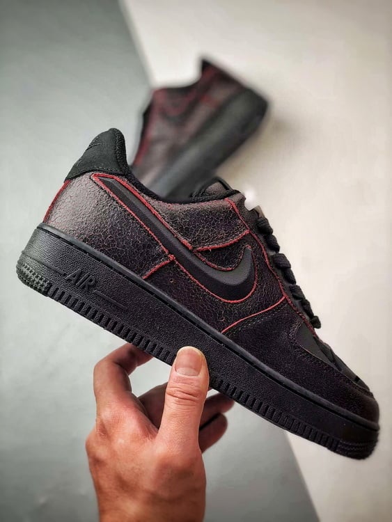 Air Force 1 Low Halloween Vermelho Esqueleto - Vista 7