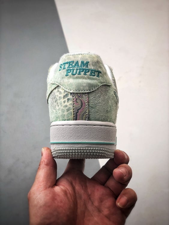 Air Force 1 Low Santai Ao Bing Branco e Azul - Vista 3