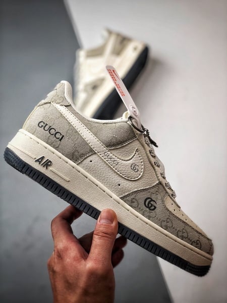 Air Force 1 Low Gucci Mescla e Jeans - Vista 7