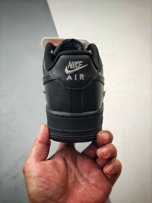 Air Force 1 Low Quatro Pequenos Ganchos Preto - Vista 3