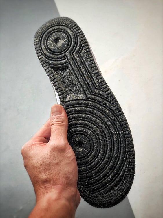 Nike Air Force 1 Low Azul e Dourado - Vista 4