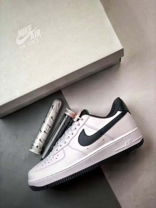 Air Force 1 Low Branco e Verde Escuro - Vista 8