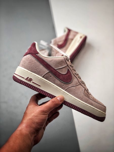 Air Force 1 Low Akira Rosa Camurça - Vista 7