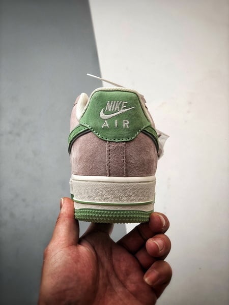 Air Force 1 Low Akira Rosa Verde Camurça - Vista 3