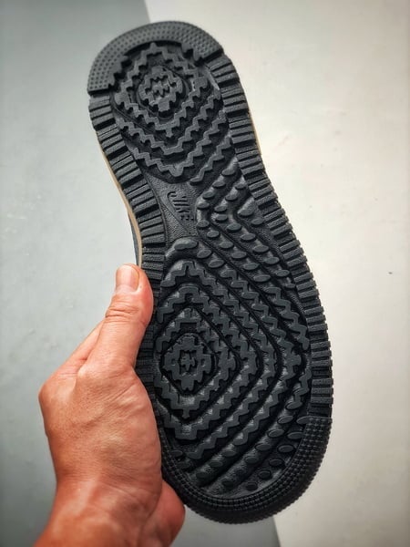 Air Force 1 Low Luxe Preto e Castanho - Vista 4