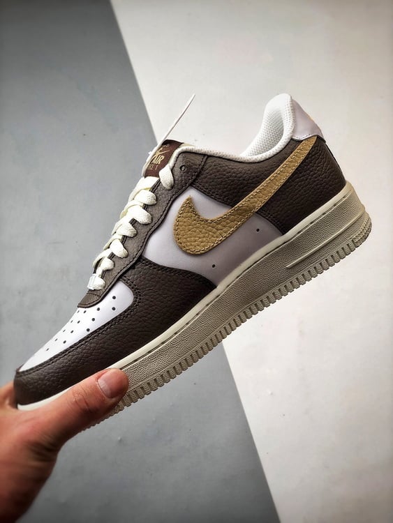 Air Force 1 Low Next Nature Castanho - Vista 5