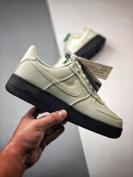 Air Force 1 Low Next Nature Verde Claro e Preto - Vista 7