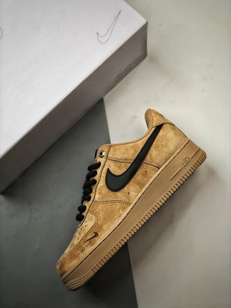 Air Force 1 Low 'By You' Trigo e Preto - Vista 8