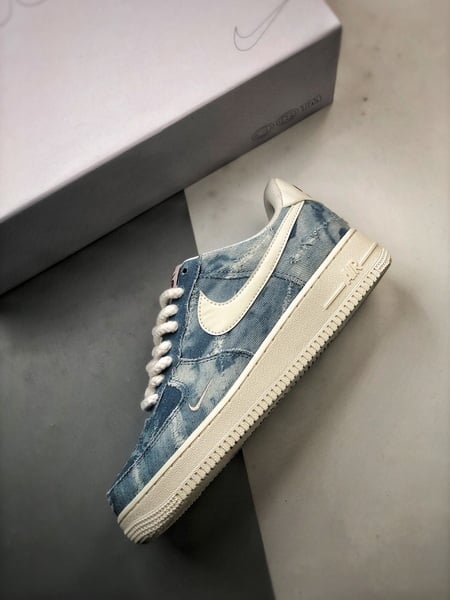Air Force 1 Low 'By You' Jeans Lavado Azul - Vista 8