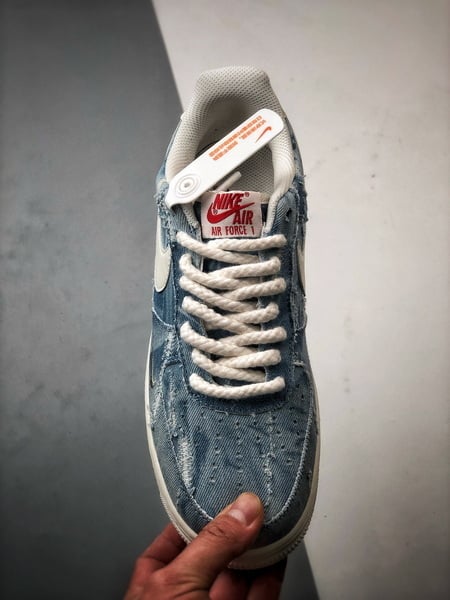 Air Force 1 Low 'By You' Jeans Lavado Azul - Vista 9