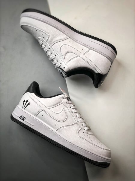 Air Force 1 Low _By You_ Branco e Preto - Vista 6