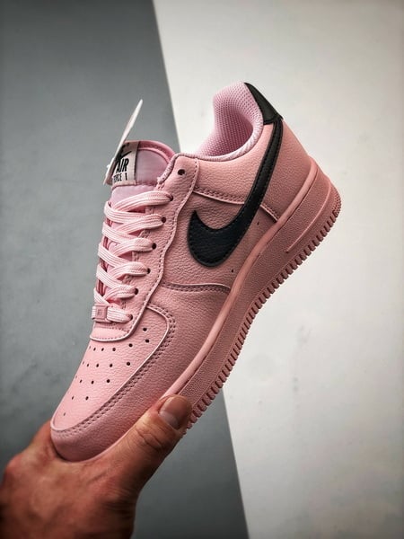 Air Force 1 Low By You Rosa e Preto - Vista 5