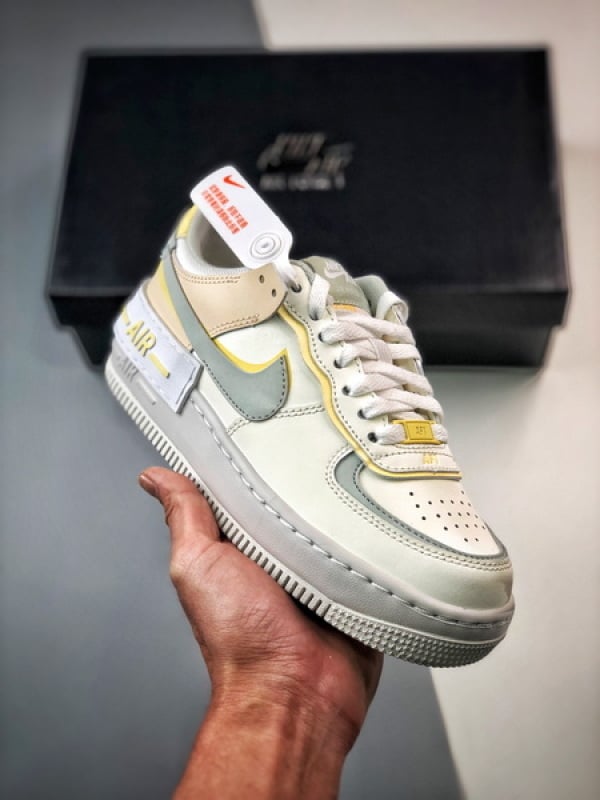 Air Force 1 Shadow Limao e Branco - Vista 1