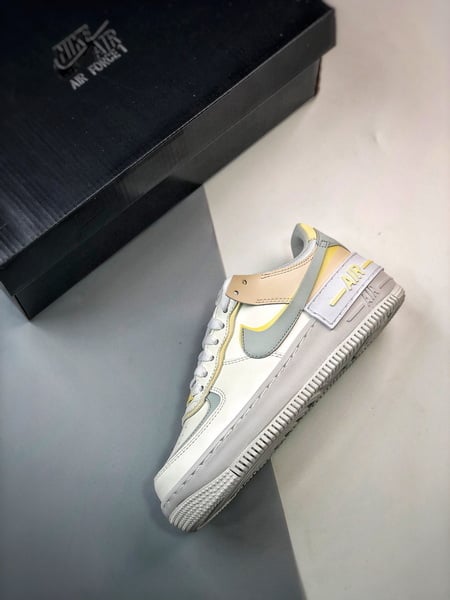 Air Force 1 Shadow Limao e Branco - Vista 8
