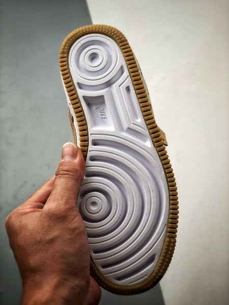 Air Force 1 Shadow Branco e Marrom - Vista 4