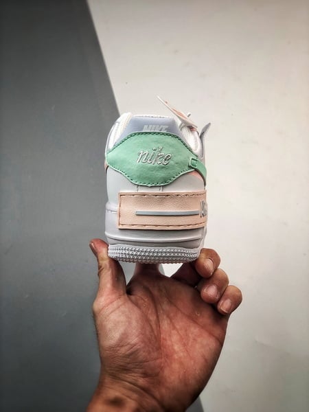 Air Force 1 Shadow Branco e Rosa - Vista 6