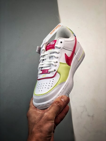 Air Force 1 Shadow Branco Vermelho e Azul - Vista 6