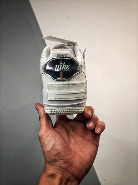 Air Force 1 Shadow Branco e Prata - Vista 9