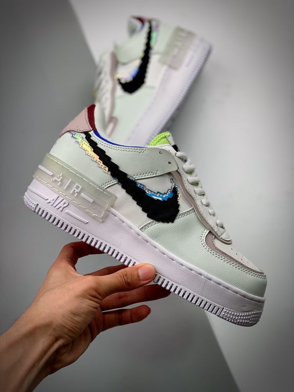 Air Force 1 Shadow Laser Patchwork - Vista 3