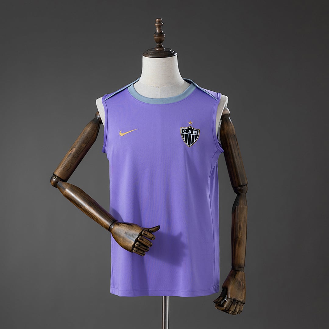 Camisola Treino Colete Atlético Mineiro 2026/2027 Roxa - Vista 1