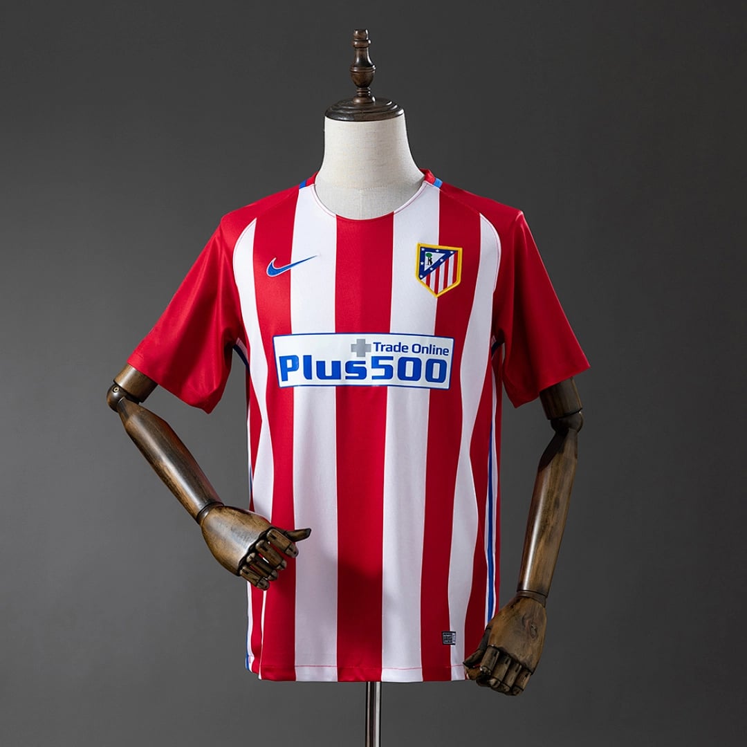 Camisola Principal do Atletico Madrid 2016/2017 (Retro) - Vista 1