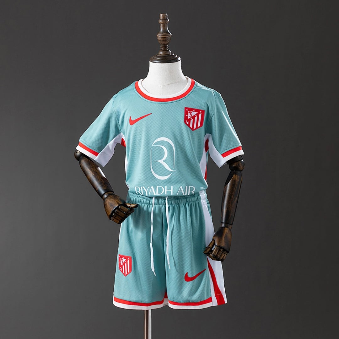 Kit Crianca Atletico Madrid Alternativa 2024/2025 - Vista 1