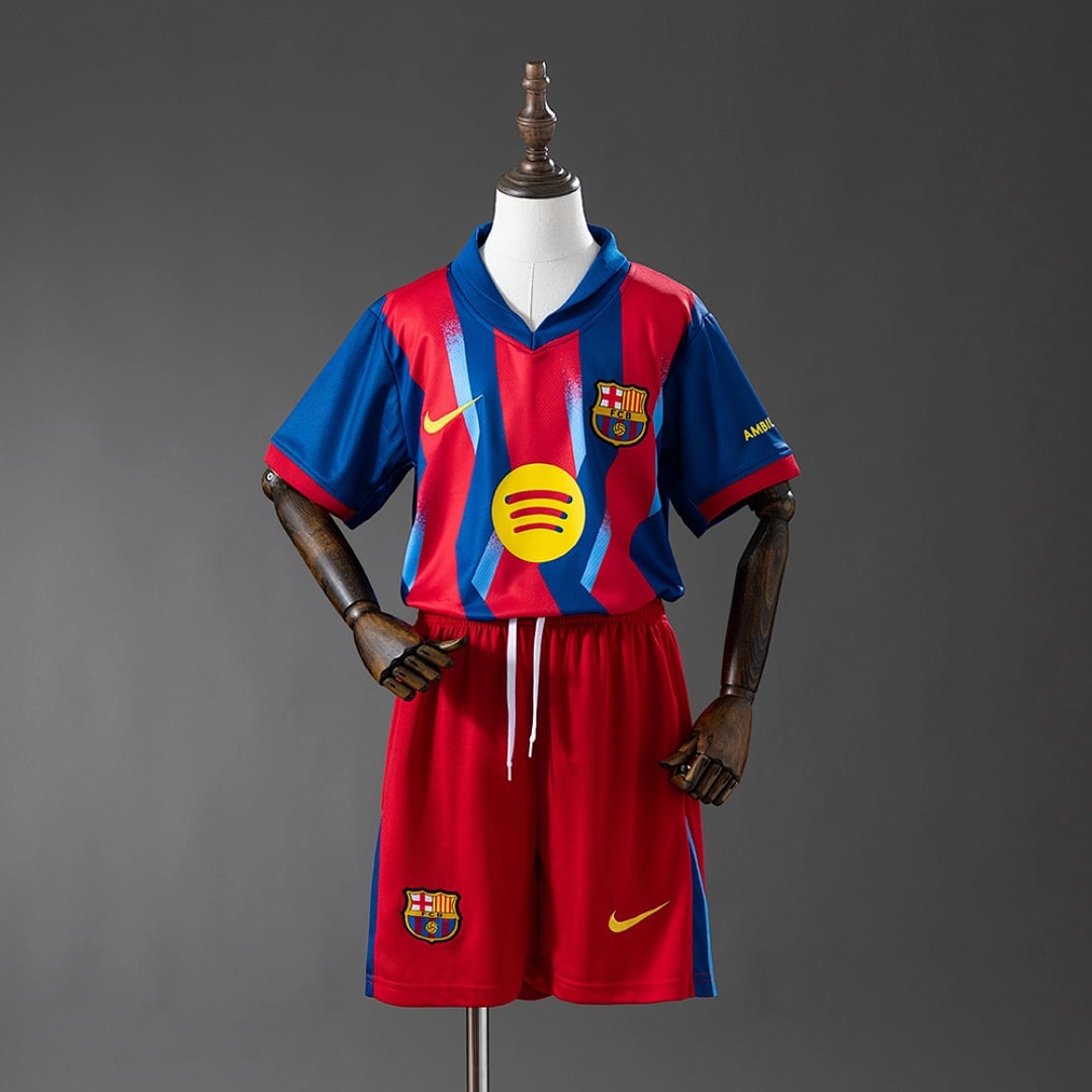 Kit Crianca FC Barcelona Quarta 2025/2026 - Vista 1