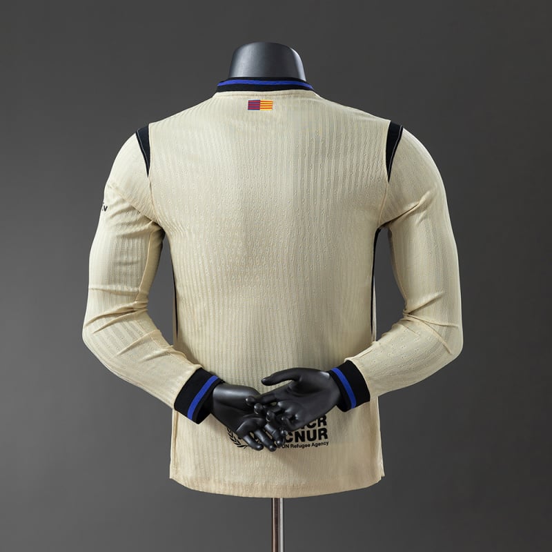 Barcelona 25 26 Player Version Away Long Sleeve - Vista 2