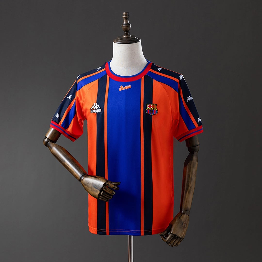 Camisola Alternativa do FC Barcelona 1997/1998 (Retro) - Vista 1