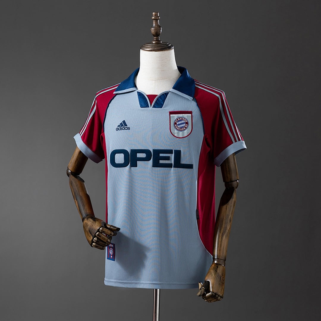 Camisola Alternativa do Bayern Munich 1998 (Retro) (2) - Vista 1