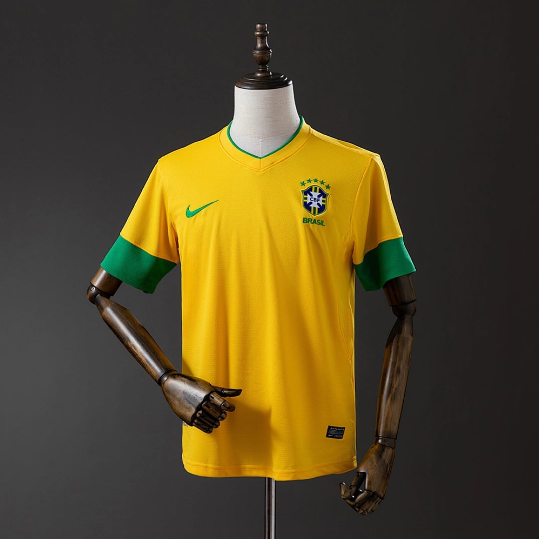Camisola Principal do Brasil 2012/2013 (Retro) - Vista 1