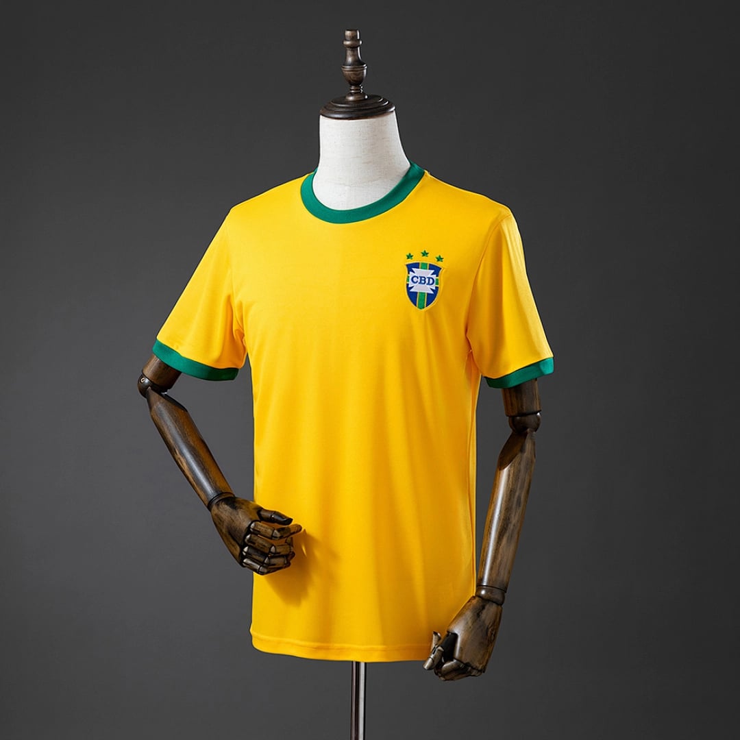 Camisola Principal do Brasil 1971 (Retro) - Vista 1