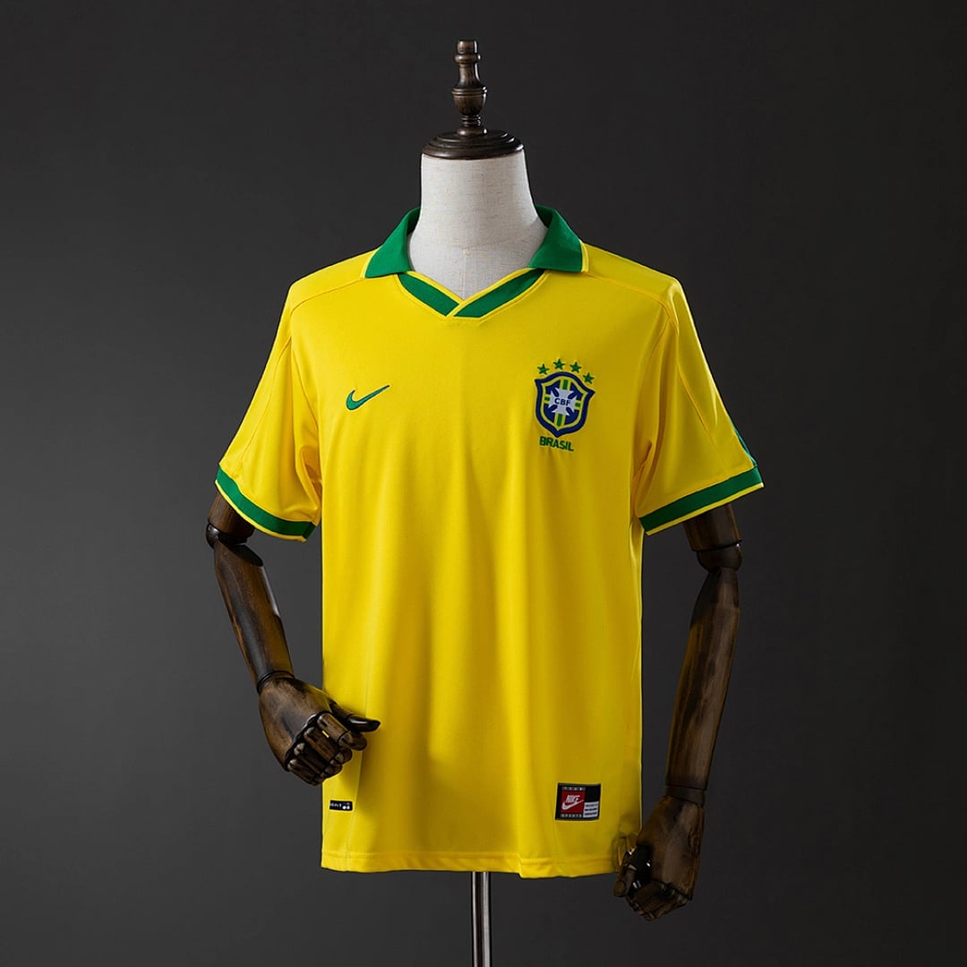 Camisola Principal do Brasil 1997 (Retro) - Vista 1