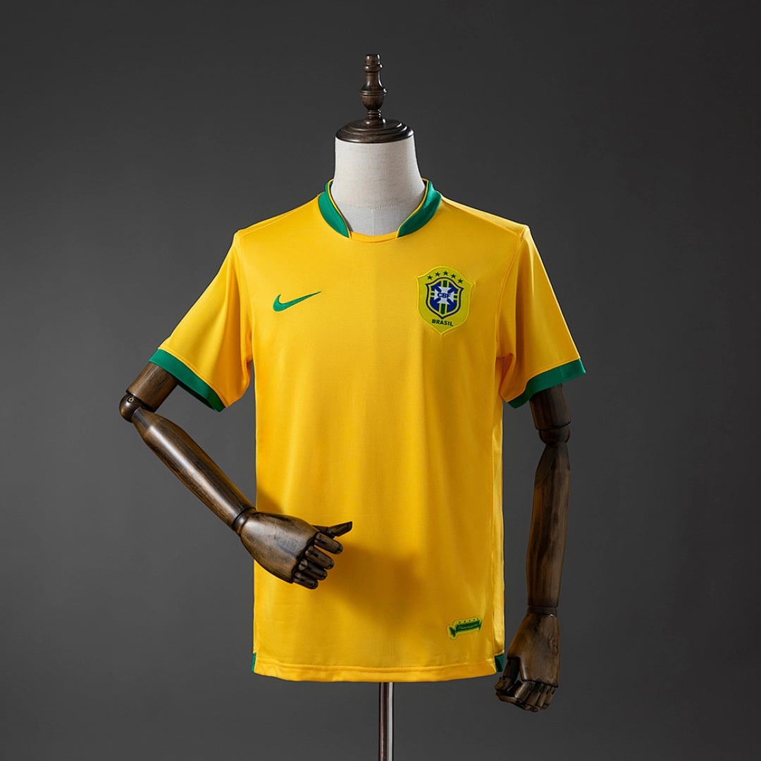 Camisola Principal do Brasil 2018 (Retro) - Vista 1