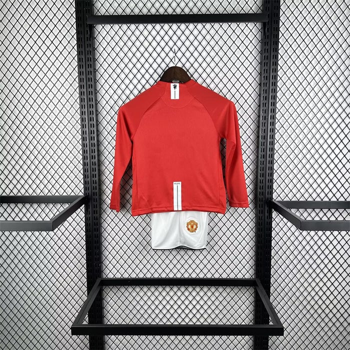 Manchester United Kids Champions League Final Retro Kit 2007/08 - Vista 2