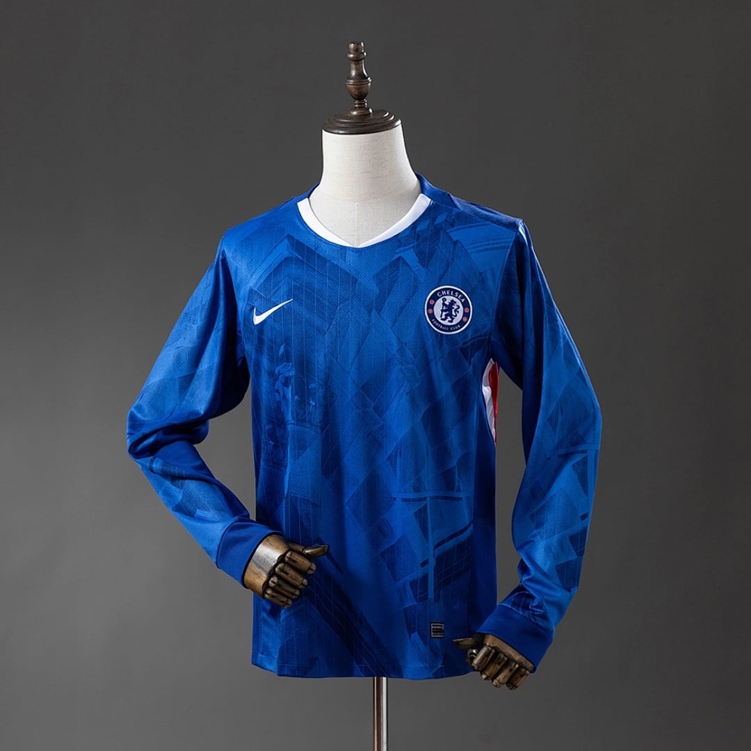 Camisola Principal do Chelsea 2025/2026 (Manga Longa) - Vista 1
