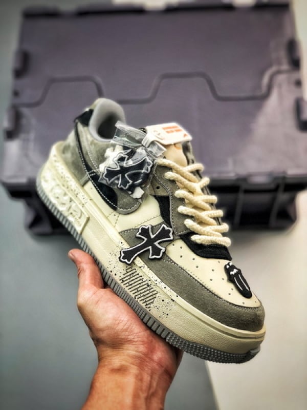 Chrome Hearts x Air Force 1 Low Chrome Hearts Colaboracao Air Force Fontanka - Vista 1