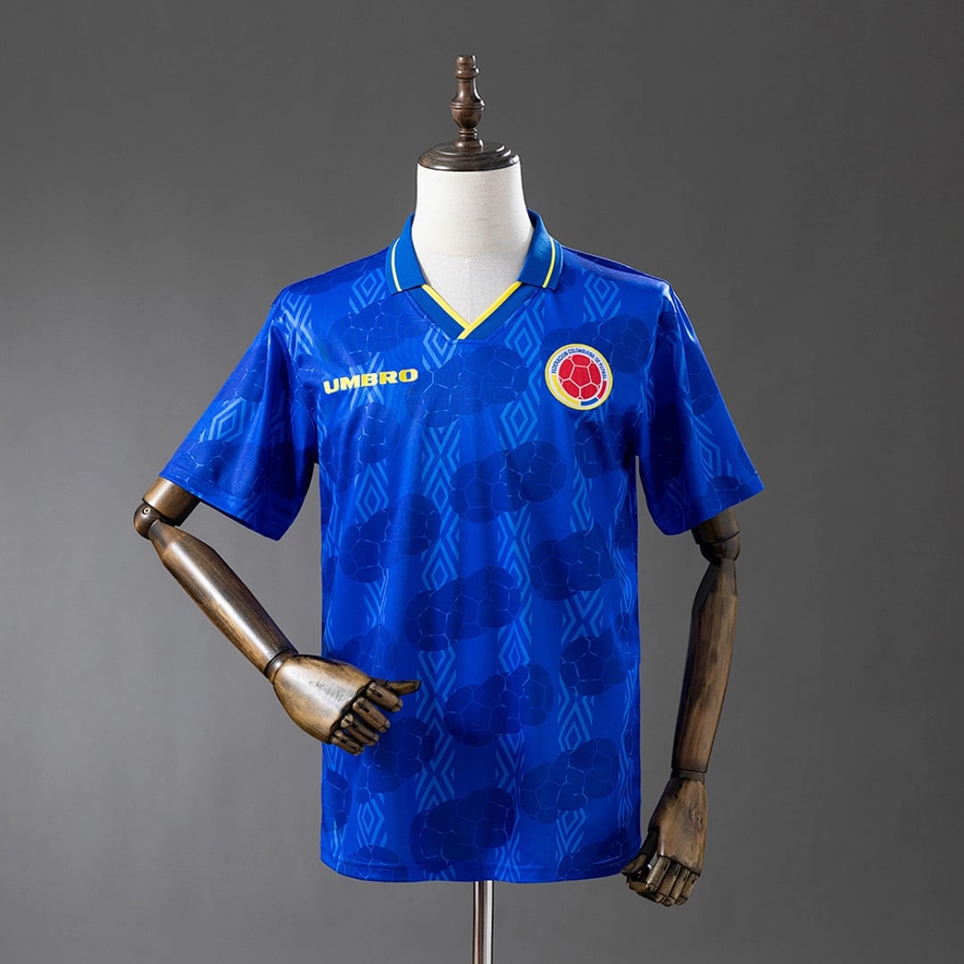 Camisola Alternativa da Colombia 1994 (Retro) - Vista 1
